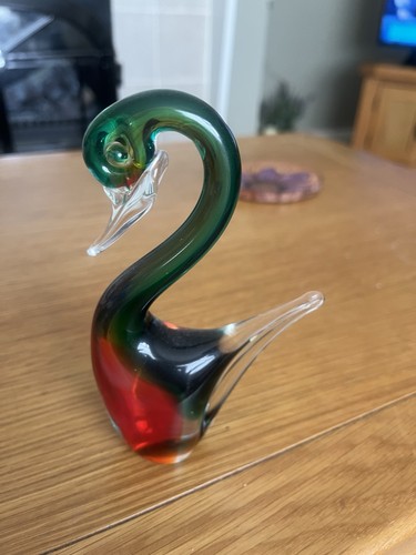 Beautiful glass swan - beautiful,