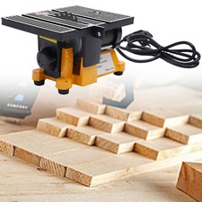 Portable Mini Table Saw Cutter Bench Cutting Machine Plastic Wood Metal 4500rpm
