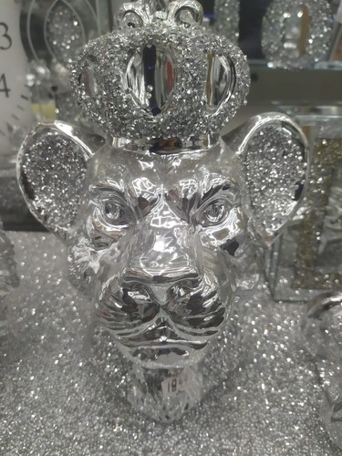 Silver chrome crushed - silver,