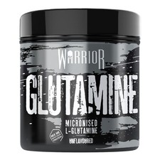 Glutamine Powder 300g - Warrior Pure L-Glutamine - Micronised Amino Acid, Gut