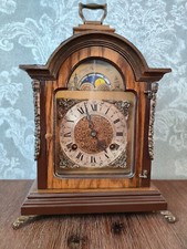 Vintage Telma Wuba Mantel Mantle Clock with Moonphase. 20th century