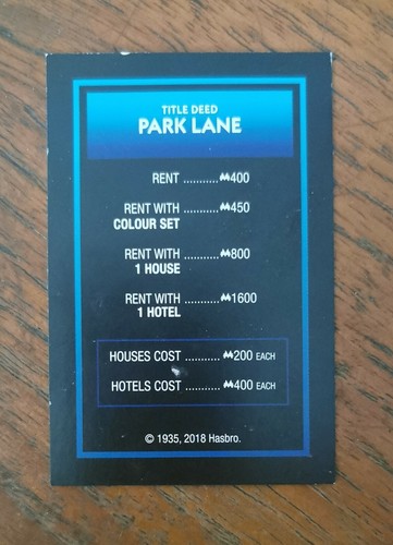 Monopoly voice banking - banking, edition