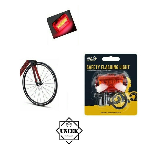 Flashing bicycle safety light - flashing,