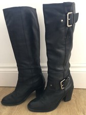 Womens Black Dune Boots