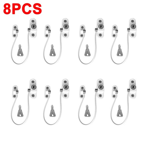 8pcs window door restrictor - window,