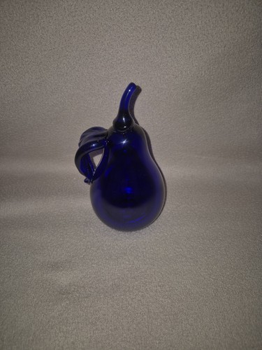 Bristol blue glass pear - bristol,
