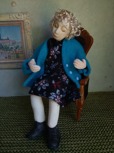 Dolls house miniature polymer - miniature,