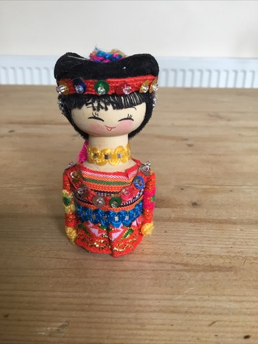 Hand crafted miniature wooden - hand,