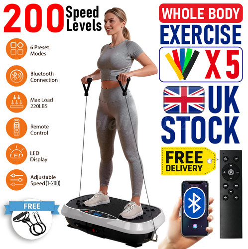 Power vibration plate exercise - power,