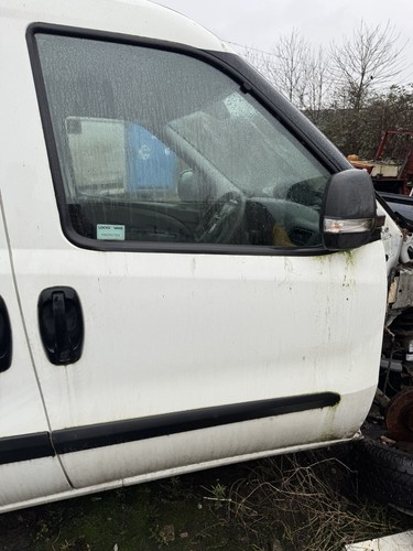 Fiat doblo drivers - doblo, white