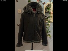 Black Shearling Leather