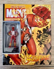 Eaglemoss Classic Marvel Figurine Collection #125 Sunfire + Magazine New