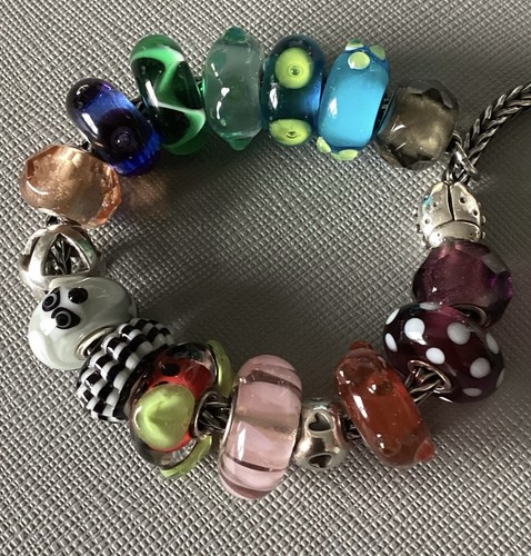 Trollbeads glass and - glass,