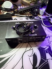 M-Audio M-Track Solo USB Audio Interface for Recording Streaming