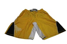 Cage Fight Shorts Yellow Black