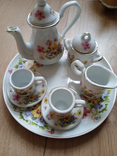 Vintage miniature coffee - coffee, set