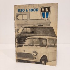 850 & 1000 MINI SALOON - VAN -