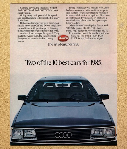 Audi 5000s turbo - audi,
