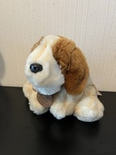 Keel Toys Basset Hound Dog Soft Plush Toy With Name Tag And Collar