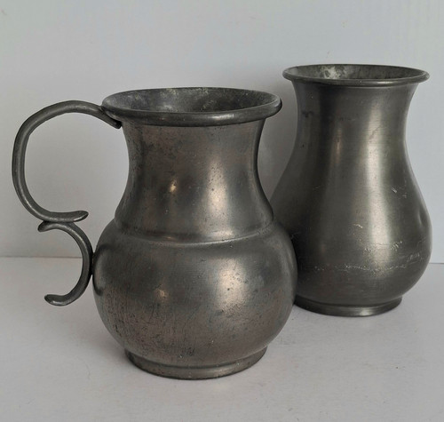Vintage german pewter jug - jug, &
