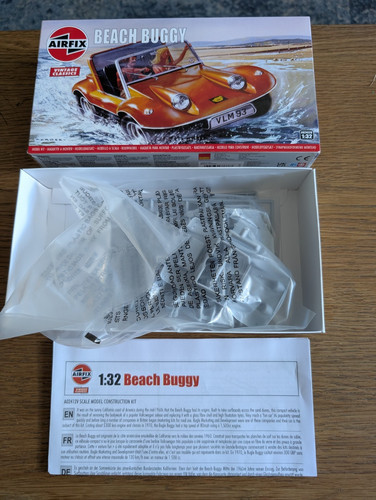 Airfix beach buggy model - beach,