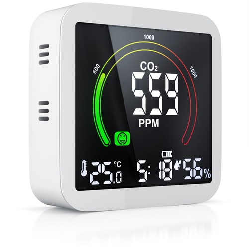 Co2 detector monitor - co2,