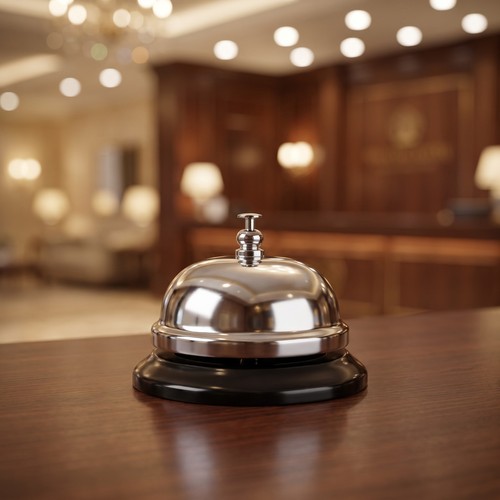 Desk service bell counter - desk,