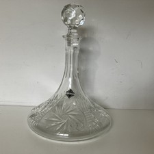 Sterling Lead Crystal Carafe