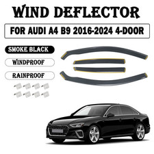 4Pcs Wind Rain Deflectors w/