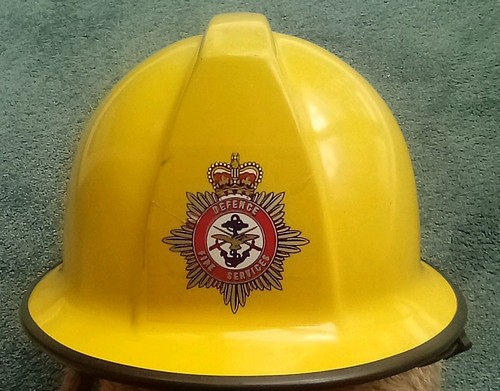 Firefighter helmet with neck - with,