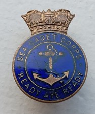 Sea Cadets Corps Enamel Lapel