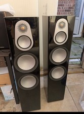Monitor Audio Silver 500 6g Floorstanding Loudspeakers High Gloss Black