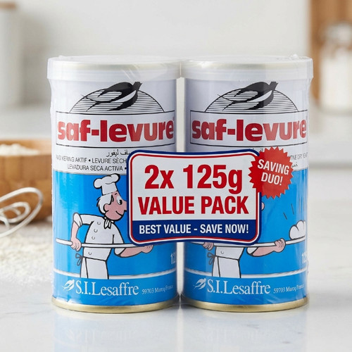 Saf active yeast 2x125g - saf,