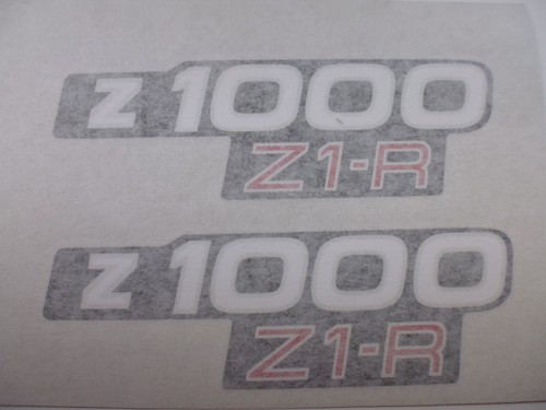 Kawasaki z1r side panel decals - z1r,