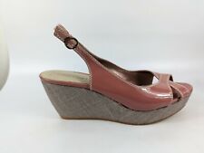 Red Herring Pink Faux Patent