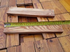 Reclaimed pine block parquet