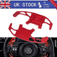 Paddle Shift Extensions Shifters for VW Golf 7 MK7 7.5 VII GTI GTD R TSI DSG Red