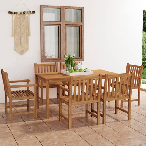 Garden dining set 7pc - dining,