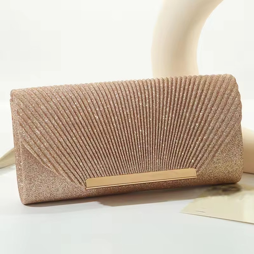 Elegant glitter clutch - glitter,