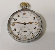 WW2 Military Pocket Watch With