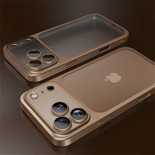 Luxury Plated Clear Matte Case