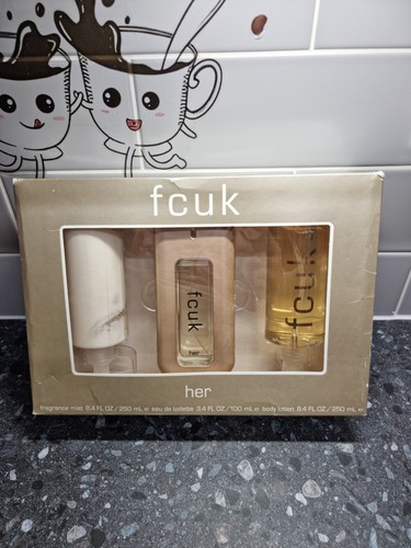 Fcuk her gift set 100ml - gift, body