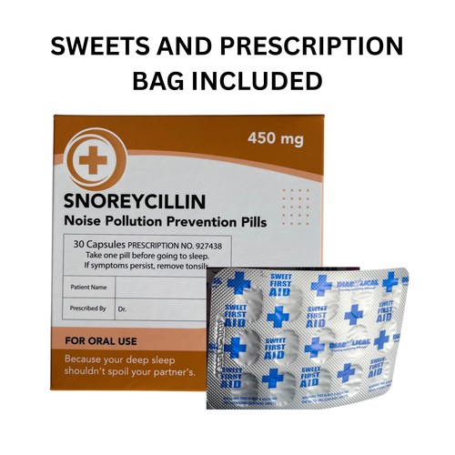 Joke tablets prank pill box - prank,