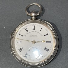 H. Samuel Silver Pocket Watch