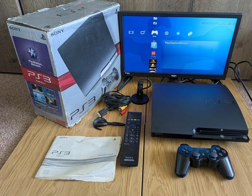 Sony playstation slim black - slim,