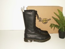 Dr Martens 1B99 soft virginia leather calf boots zipper uk 8 eu 42 us 10 (d1344)