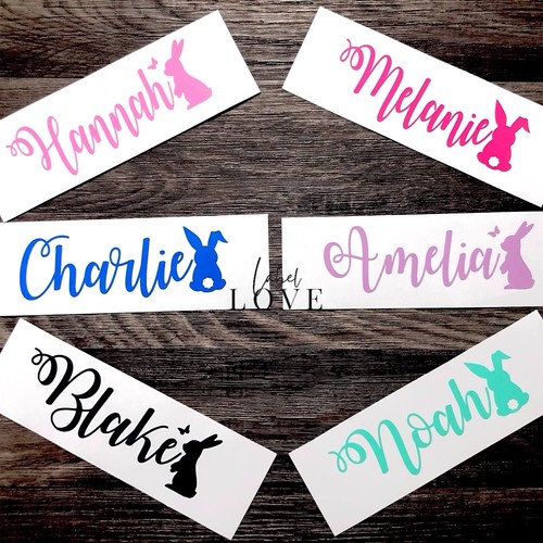 Personalised easter bunny name - personalised,