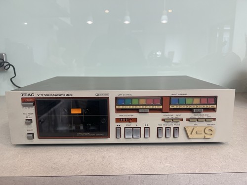 Teac stereo cassette deck - v-9,