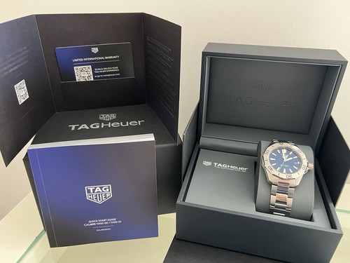 Mint tag heuer aquaracer blue - tag,