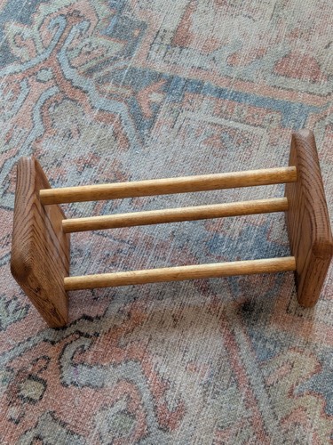 Wooden three bar media - bar, shelf